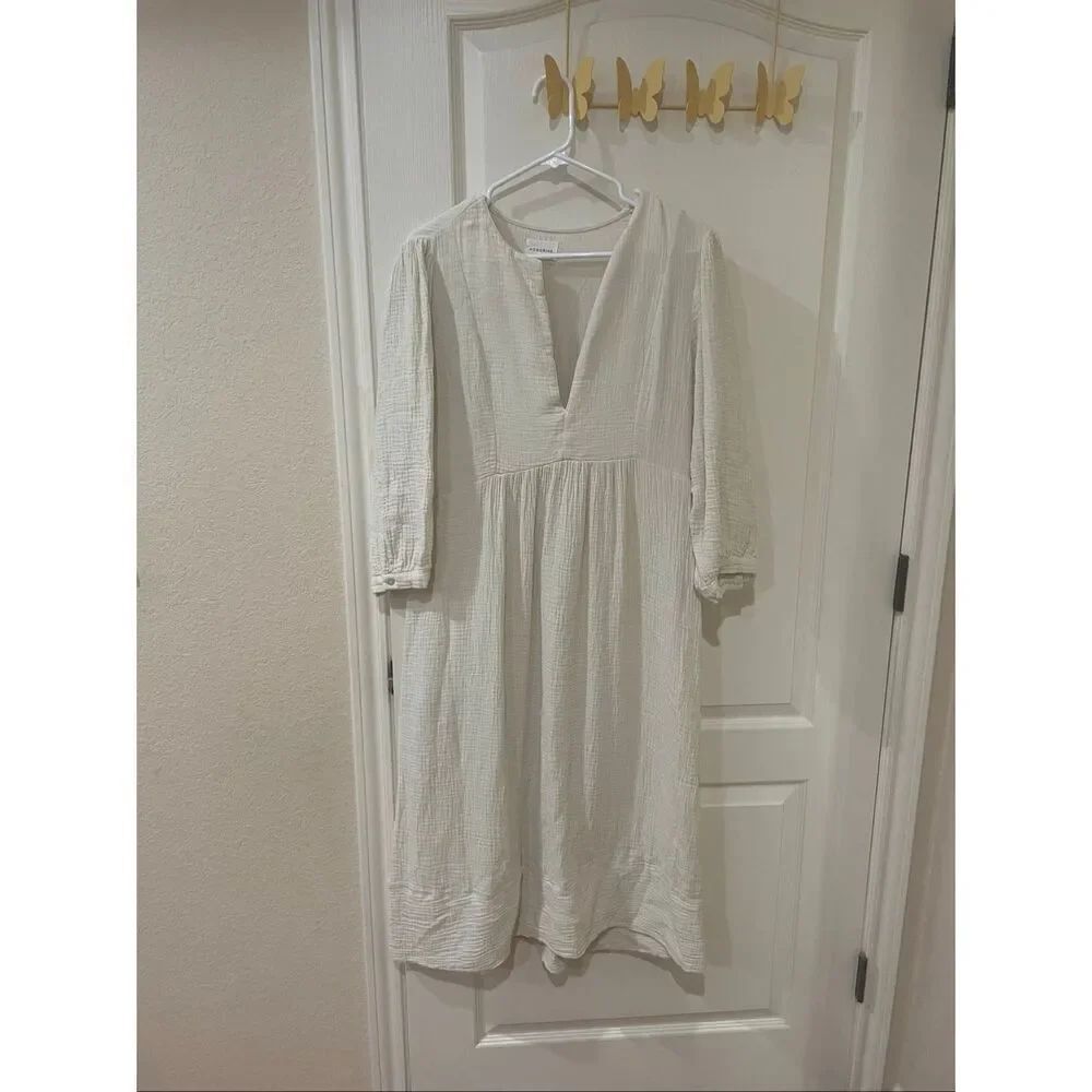 Honorine Gauze Midi Coco Dress Size Medium